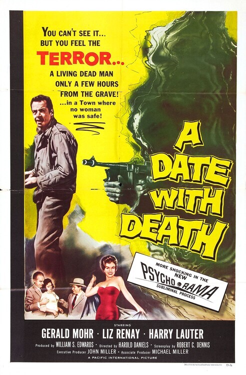 Europosters Plakát, Obraz - Date With Death, 26.7 × 40 cm