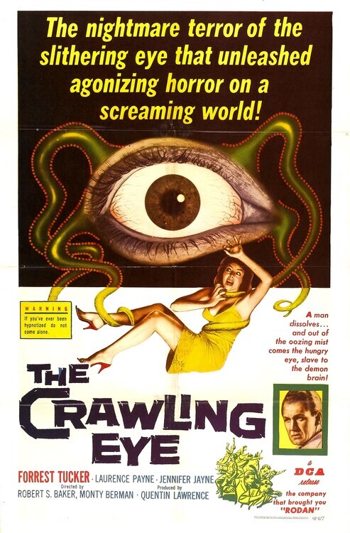 Europosters Plakát, Obraz - Crawling Eye, 26.7 × 40 cm