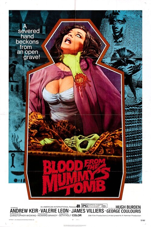 Europosters Plakát, Obraz - Blood From Mummys Tomb, 26.7 × 40 cm