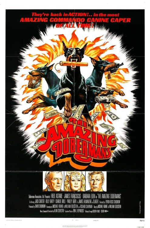 Europosters Plakát, Obraz - Amazing Dobermans, 26.7 × 40 cm