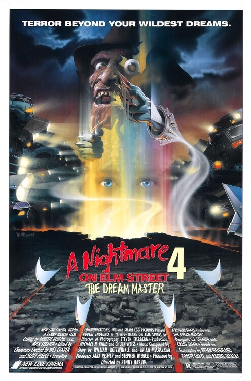 Europosters Plakát, Obraz - Nightmare On Elm Street 4, 26.7 × 40 cm