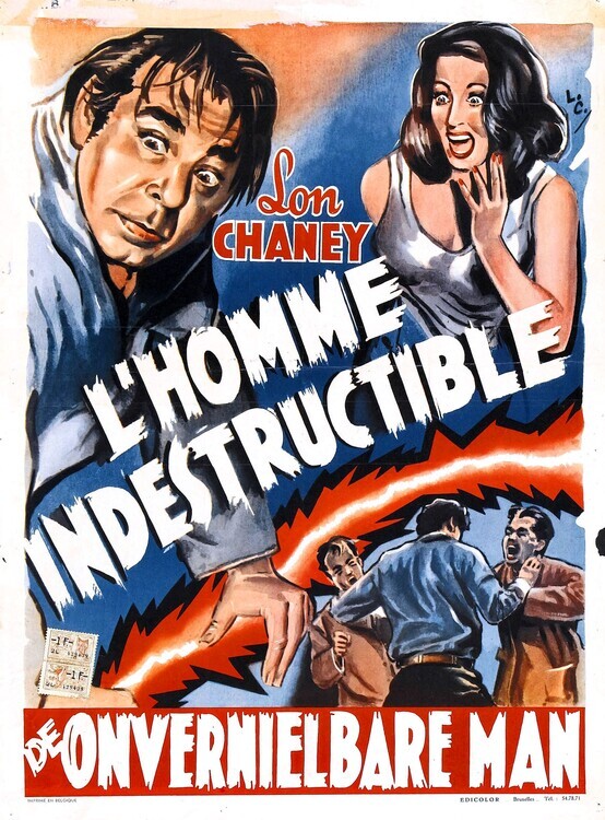 Europosters Plakát, Obraz - Indestructible Man 04, 30 × 40 cm