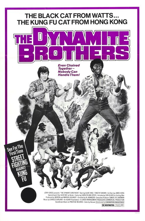 Europosters Plakát, Obraz - Dynamite Brothers, 26.7 × 40 cm