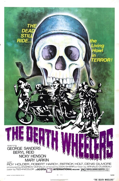 Europosters Plakát, Obraz - Death Wheelers, 26.7 × 40 cm
