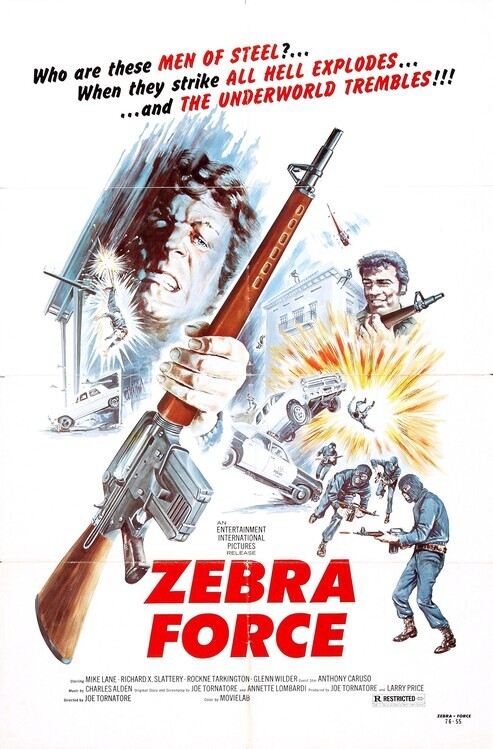 Europosters Plakát, Obraz - Zebra Force, 26.7 × 40 cm