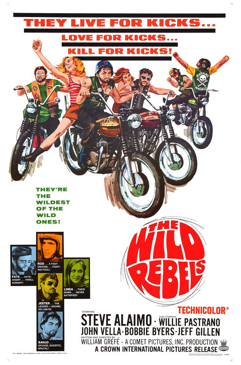 Europosters Plakát, Obraz - Wild Rebels, 26.7 × 40 cm