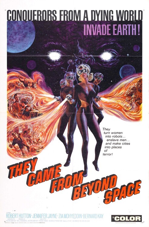 Europosters Plakát, Obraz - They Came From Beyond Space, 26.7 × 40 cm