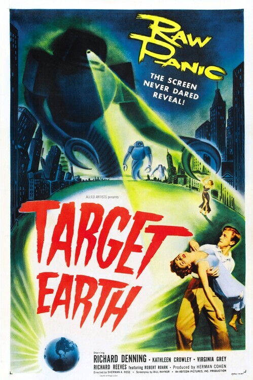 Europosters Plakát, Obraz - Target Earth, 26.7 × 40 cm