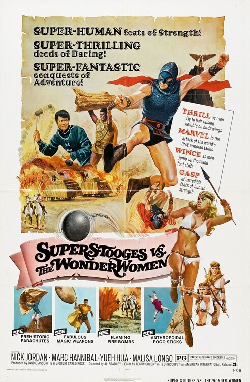Europosters Plakát, Obraz - Super Stooges Vs Wonder Women, 26.7 × 40 cm
