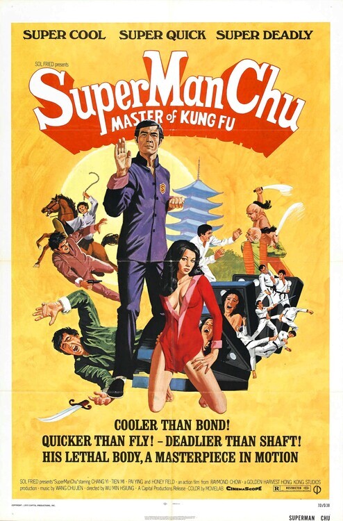 Europosters Plakát, Obraz - Super Man Chu, 26.7 × 40 cm