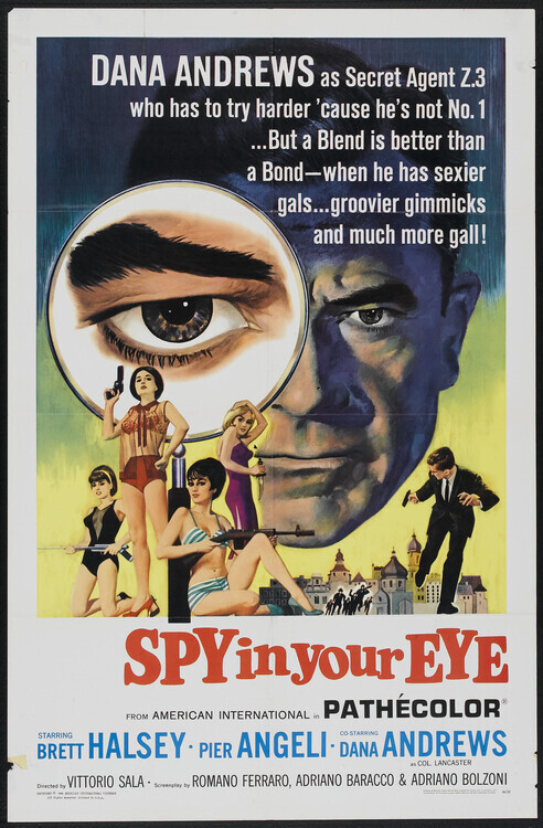 Europosters Plakát, Obraz - Spy In Your Eye, 26.7 × 40 cm