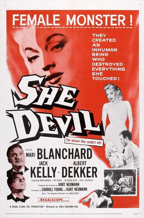 Europosters Plakát, Obraz - She Devil, 26.7 × 40 cm