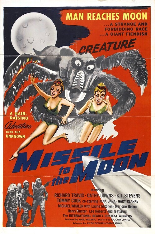 Europosters Plakát, Obraz - Missile To Moon, 26.7 × 40 cm