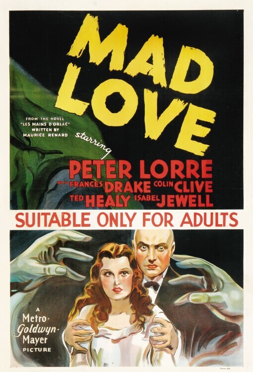 Europosters Plakát, Obraz - Mad Love, 26.7 × 40 cm