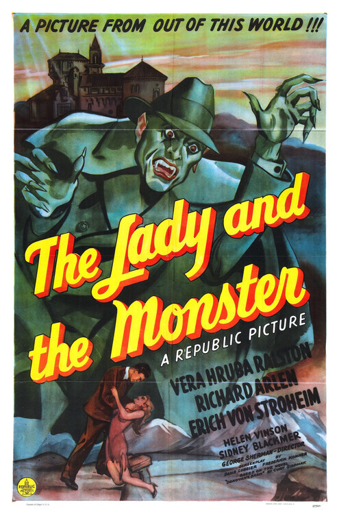 Europosters Plakát, Obraz - Lady And Monster, 26.7 × 40 cm