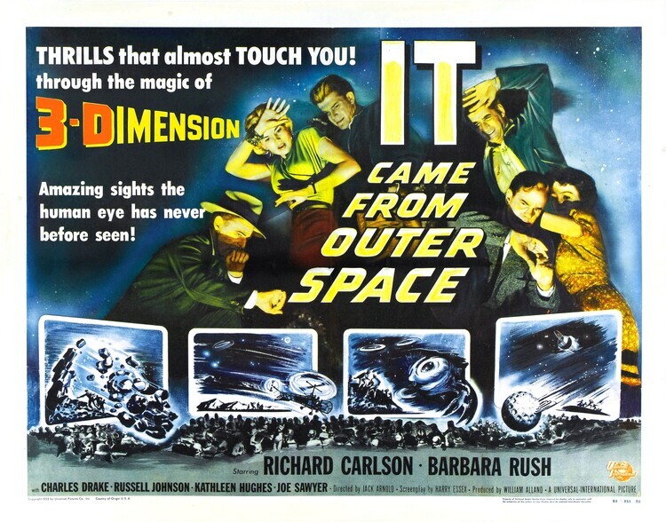 Europosters Plakát, Obraz - It Came From Outer Space 1953 06, 40 × 30 cm