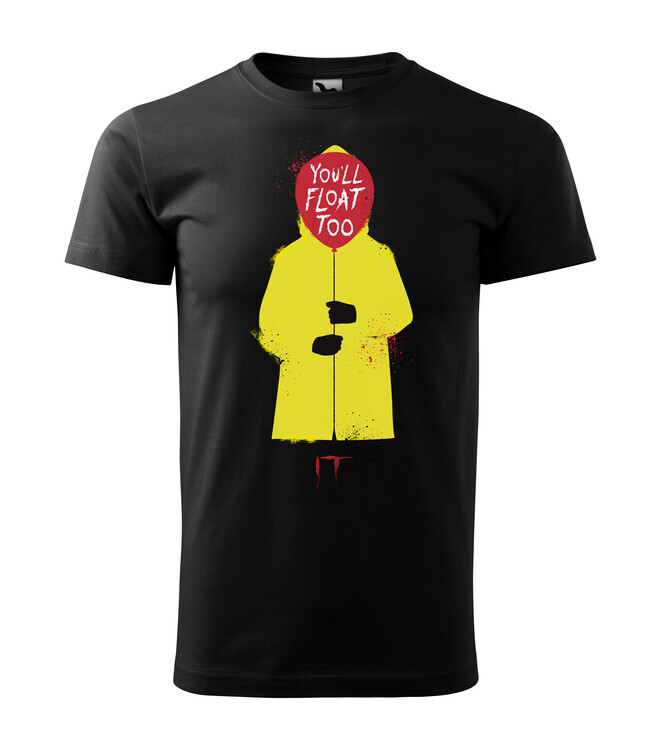 Europosters Tričko IT - You'll Float Too, Pánské, Regular, XL
