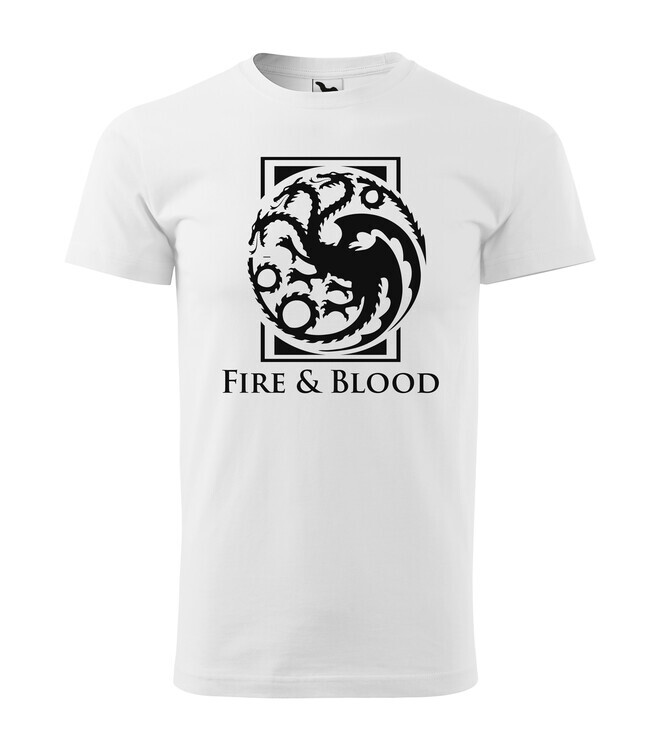 Europosters Tričko House of the Dragon - Fire & Blood, Dámské, Regular, XXL
