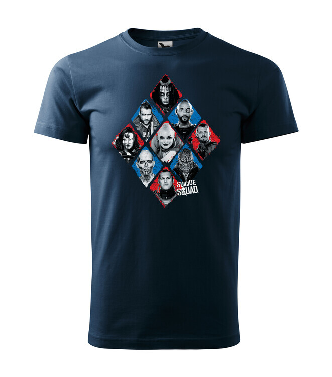 Europosters Tričko Suicide Squad - Portraits, Pánské, Regular, L