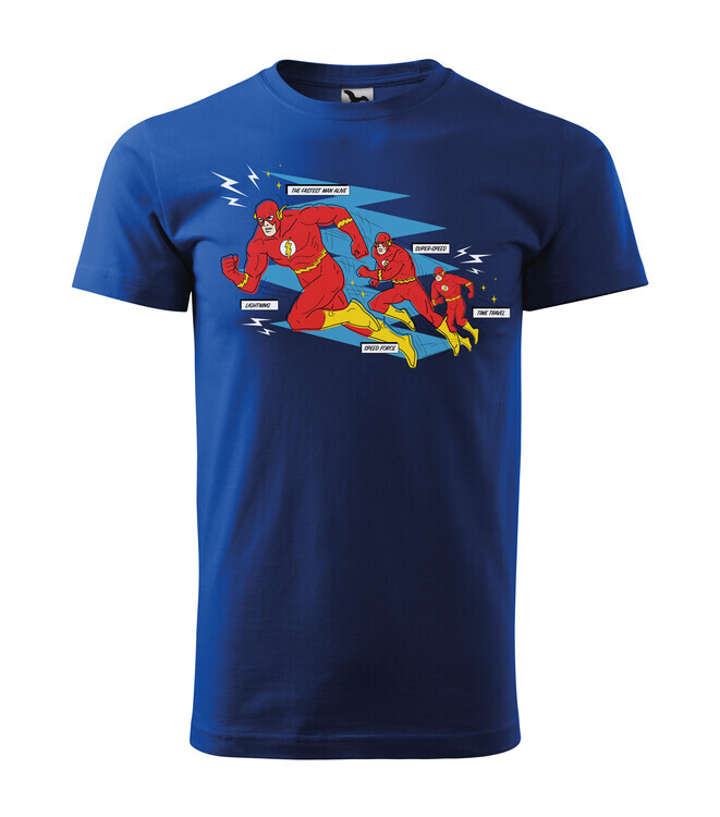 Europosters Tričko The Flash - Runnning, Pánské, Regular, XL