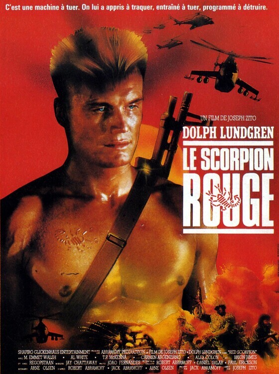 Europosters Plakát, Obraz - Red Scorpion 02, 30 × 40 cm