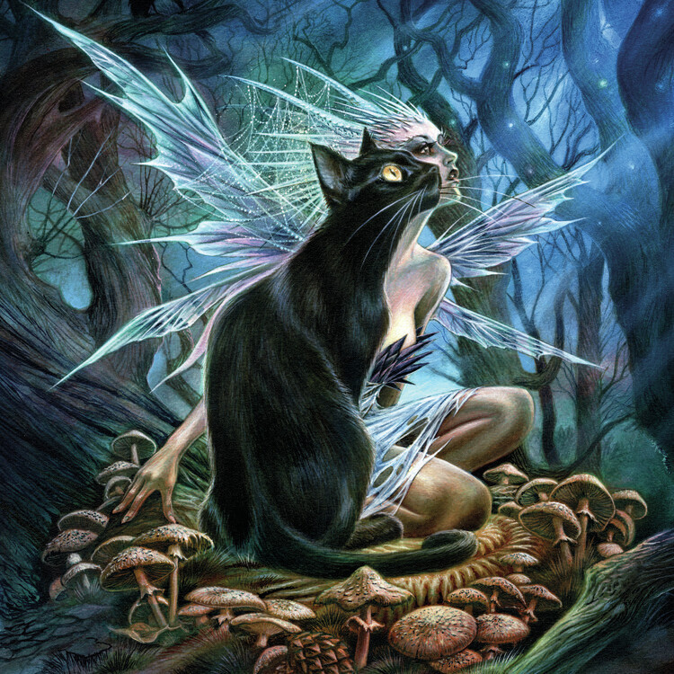 Alchemy Plakát, Obraz - Faerie Familiar, Alchemy, 40 × 40 cm
