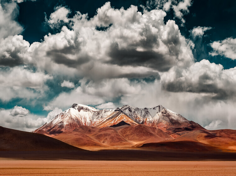 Hernan Calderon Velasco Plakát, Obraz - Mountains in Bolivia, Hernan Calderon Velasco, 40 × 30 cm