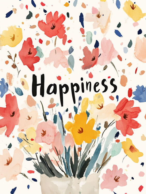 Treechild Plakát, Obraz - Happiness, Treechild, 30 × 40 cm