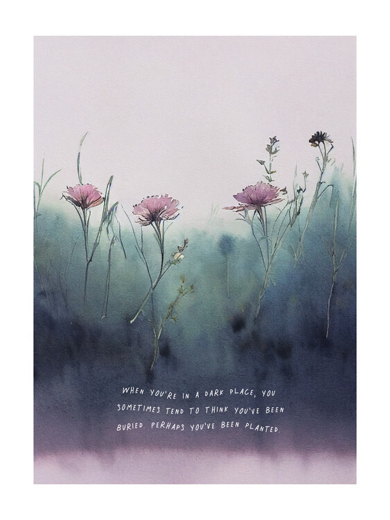 KsanaKalpa Plakát, Obraz - You Are Planted, KsanaKalpa, 30 × 40 cm