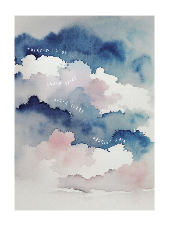 KsanaKalpa Plakát, Obraz - Clear Skies, KsanaKalpa, 30 × 40 cm