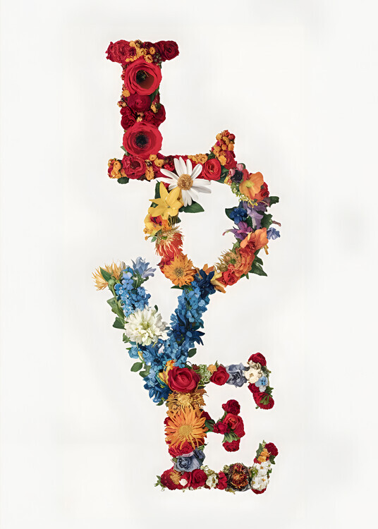 Andreas Magnusson Plakát, Obraz - Love, Andreas Magnusson, 30 × 40 cm