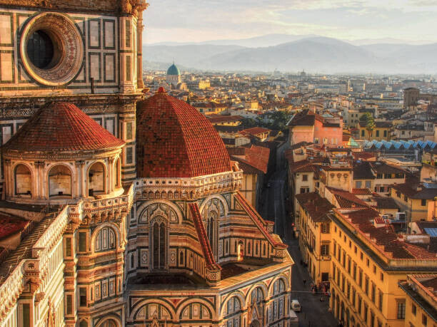 Piero Damiani Plakát, Obraz - Florence, Piero Damiani, 40 × 30 cm