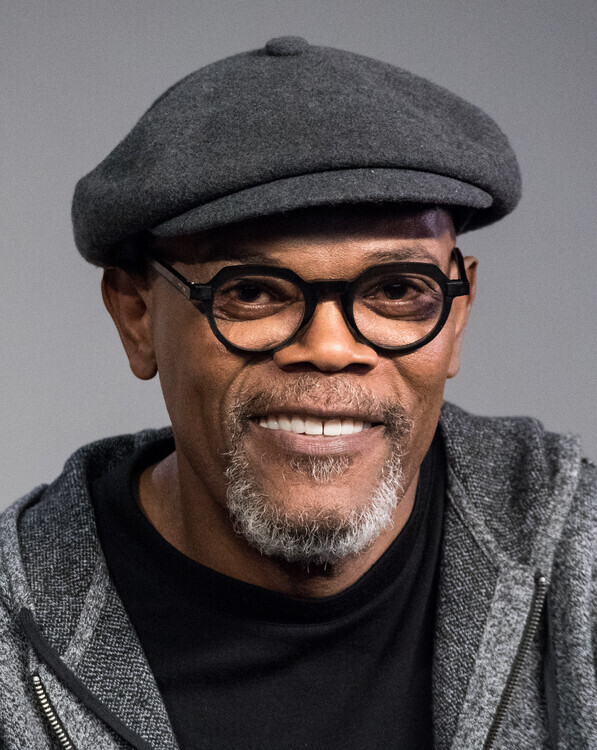 Noam Galai Plakát, Obraz - Samuel L. Jackson, NYC 2017, 30 × 40 cm