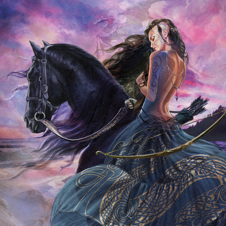 Europosters Plakát, Obraz - Skadi Saga, 40 × 40 cm