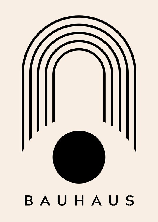 Europosters Plakát, Obraz - Bauhaus Print 40, 30 × 40 cm