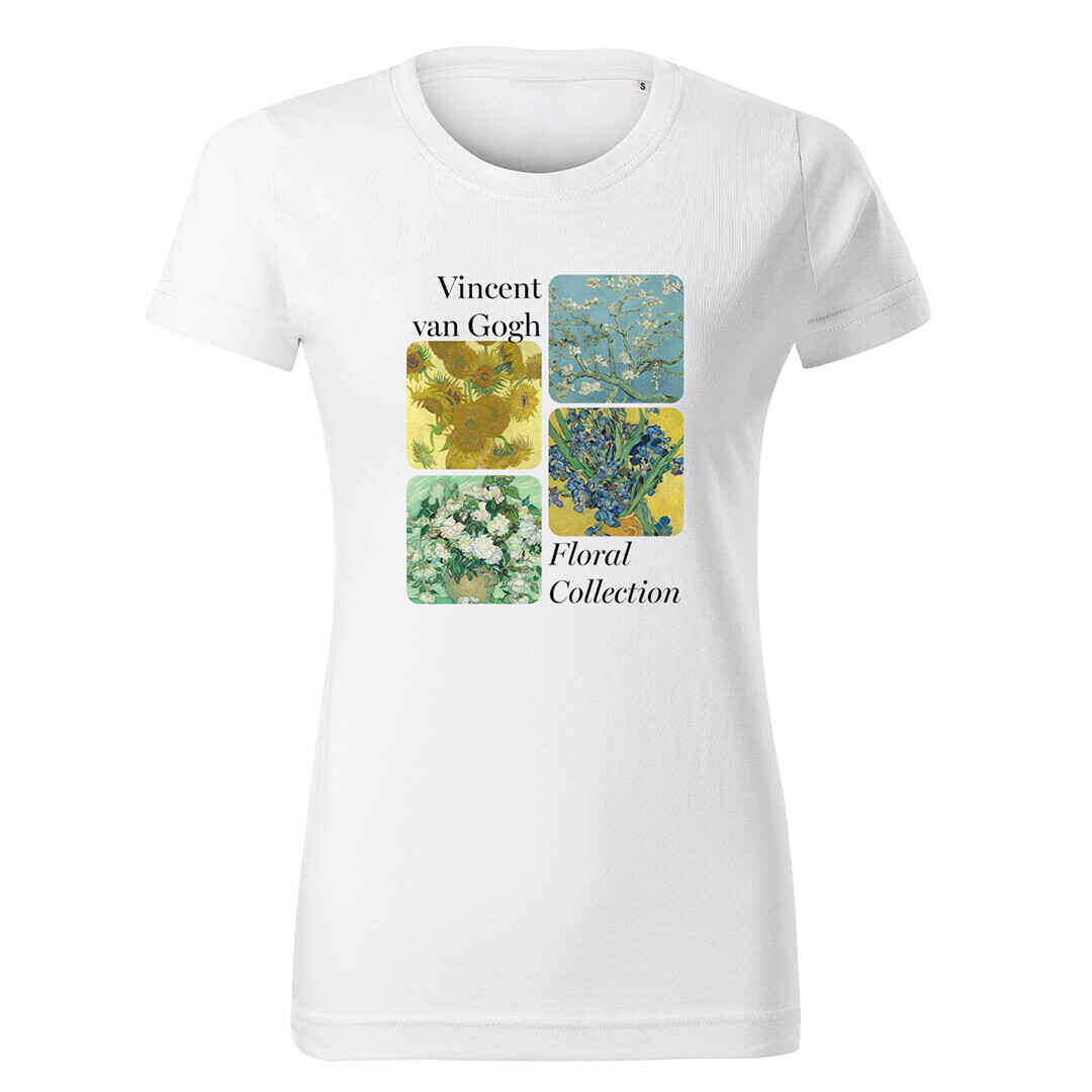 Europosters Tričko Floral Collection, Vincent van Gogh, Dámské, Regular, S