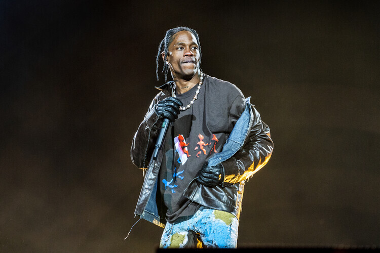 Erika Goldring Plakát, Obraz - Travis Scott, 40 × 26.7 cm