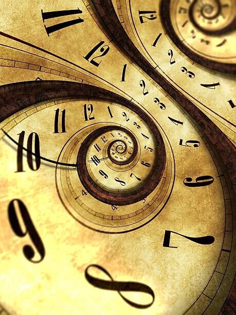 peterscode Plakát, Obraz - Abstract Time Background, peterscode, 30 × 40 cm