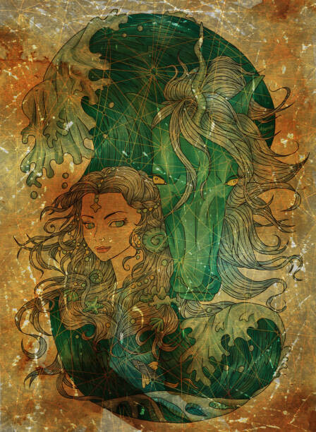 VeraPetruk Plakát, Obraz - Colorful fantasy illustration with hand drawn, VeraPetruk, 30 × 40 cm