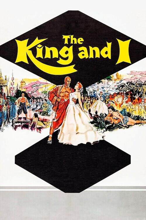 Europosters Plakát, Obraz - The King and I (1956), 26.7 × 40 cm