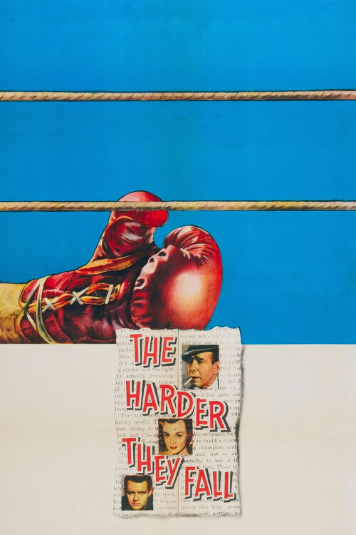 Europosters Plakát, Obraz - The Harder They Fall (1956), 26.7 × 40 cm