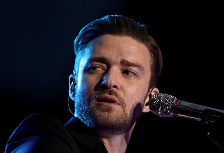 Yui Mok - PA Images Plakát, Obraz - Justin Timberlake, 40 × 26.7 cm
