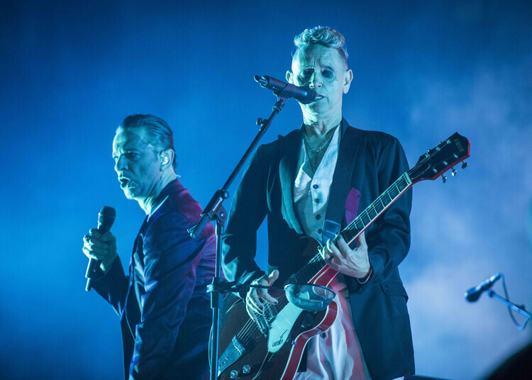 David Jensen - PA Images Plakát, Obraz - Depeche Mode, Isle of Wight festival 2018, 40 × 30 cm