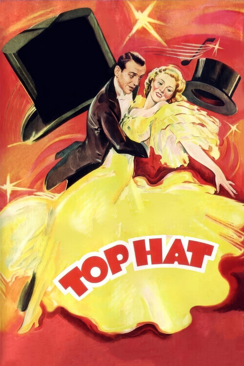 Europosters Plakát, Obraz - Top Hat (1935), 26.7 × 40 cm