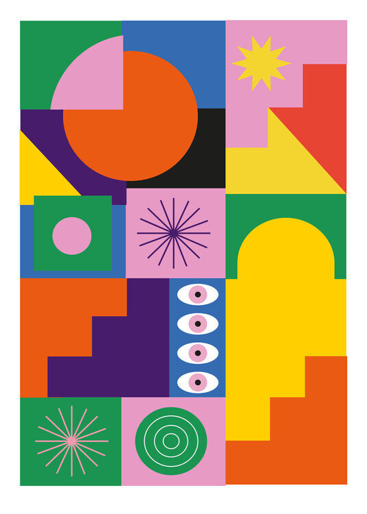 SERGIO ORTIZ Plakát, Obraz - BETTER PLACE, SERGIO ORTIZ, 30 × 40 cm