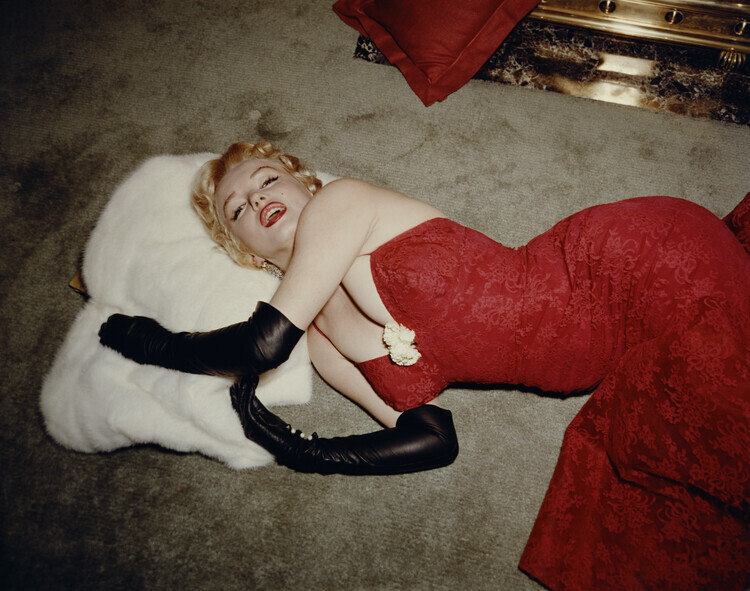 Gene Lester Plakát, Obraz - Sleepy Marilyn, 40 × 30 cm