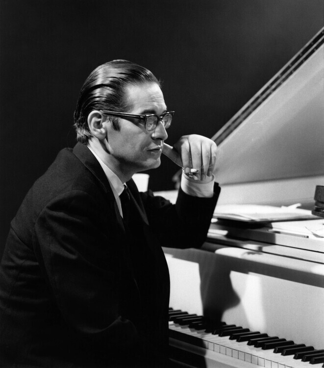David Redfern Plakát, Obraz - Bill Evans On BBC Jazz 625 TV Series, 35.3 × 40 cm