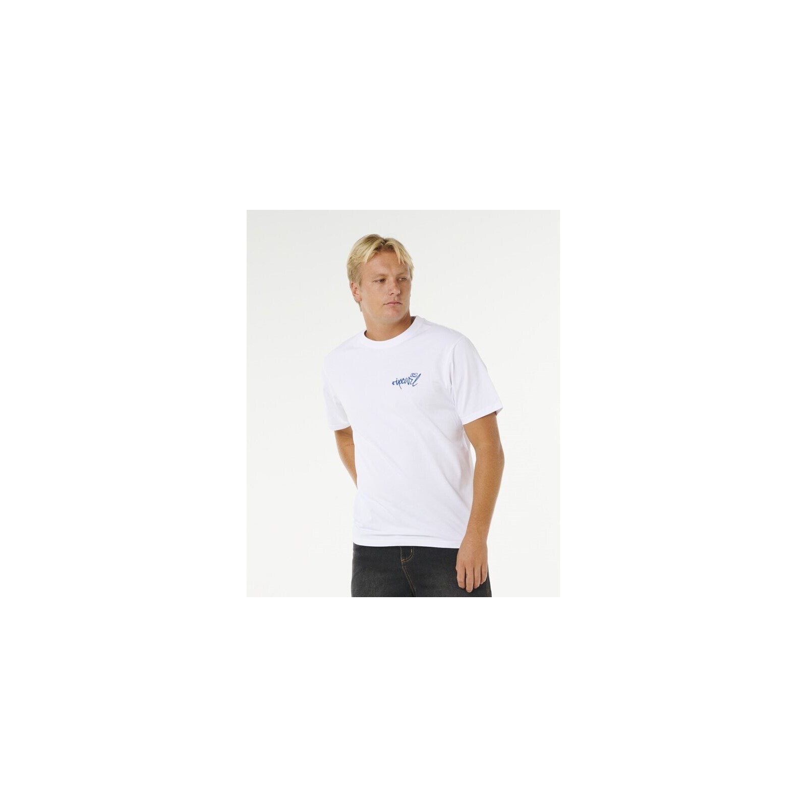 triko RIP CURL - Inner Visions Hack Tee White (1000) velikost: XL