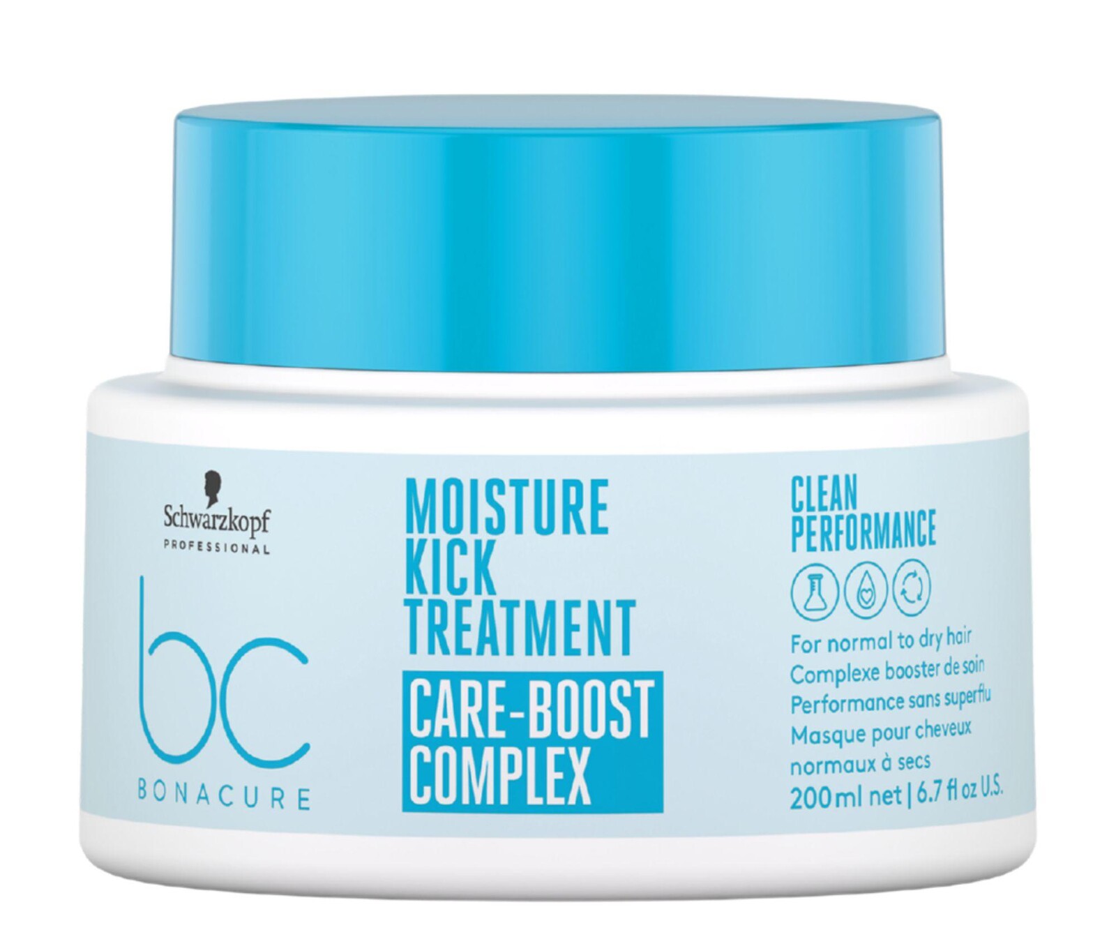 Schwarzkopf Professional Hydratační kúra na vlasy Care-Boost Complex Moisture Kick Treatment 200 ml