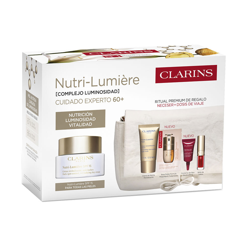 Clarins Dárková sada Nutri-Lumière SPF 15 Set
